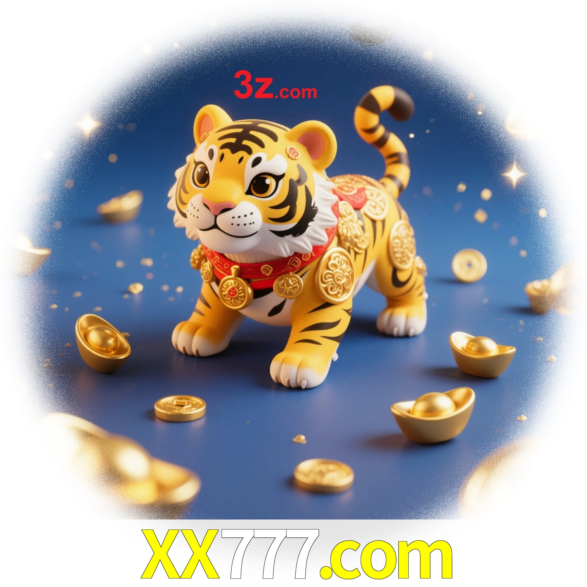 Slot machine 3D icon with number 7 and 1